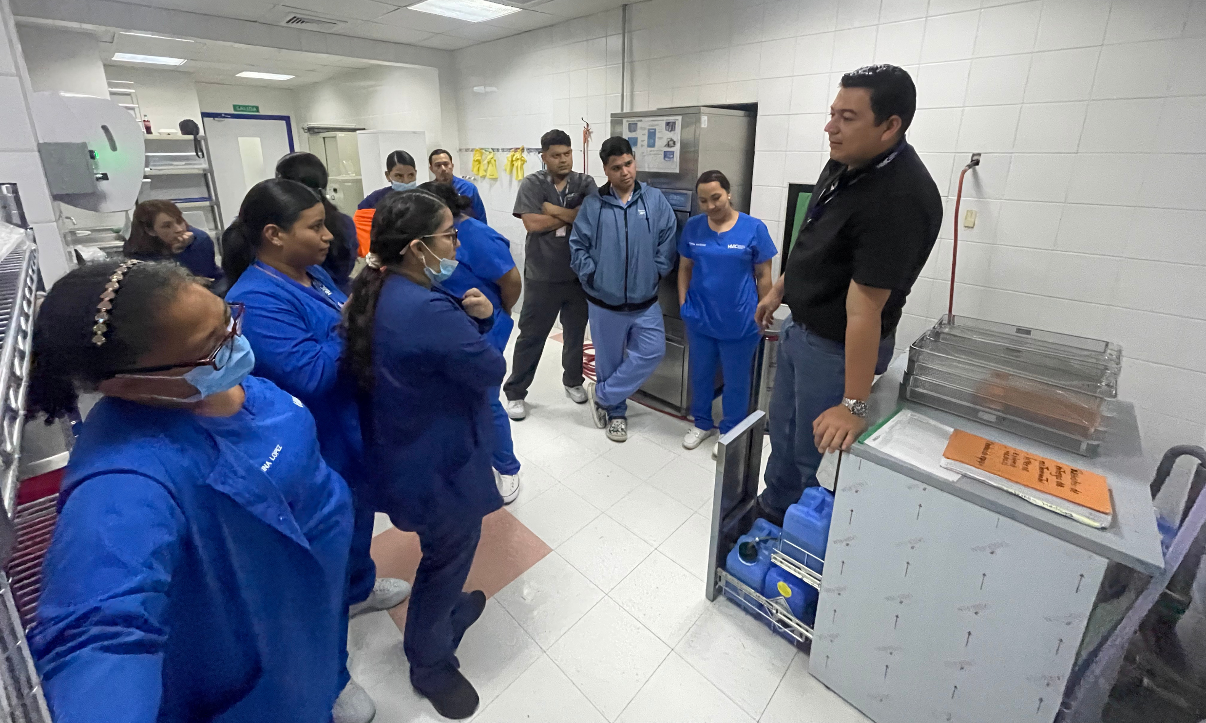 Equipo del Departamento de Servicio Técnico de Dimex Médica