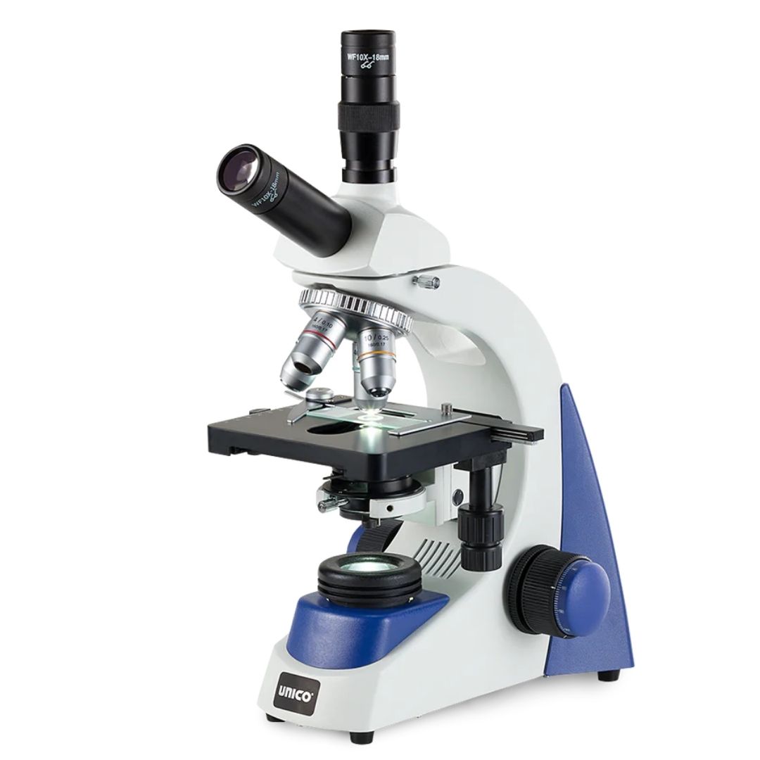 Microscopio binocular de doble visualización G382SP-LED