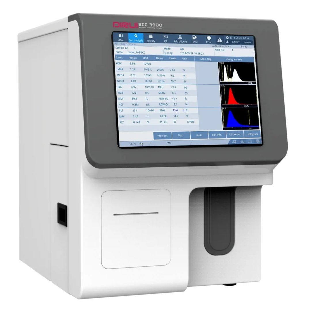 Analizador hematológico BCC-3900