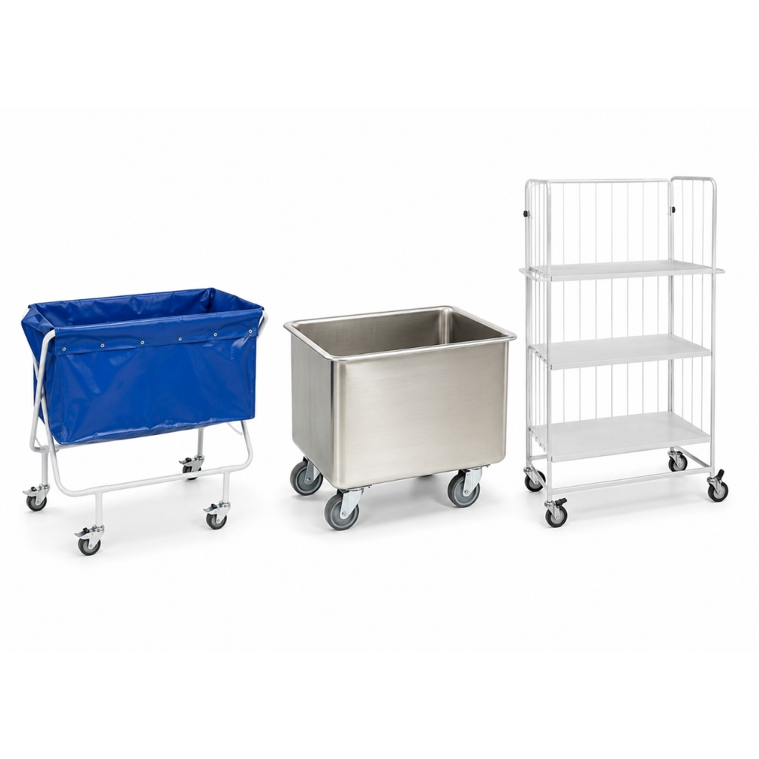 Carros de transporte de ropa